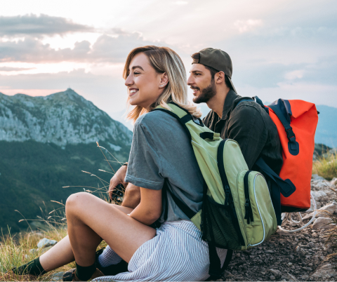 couple on vacation