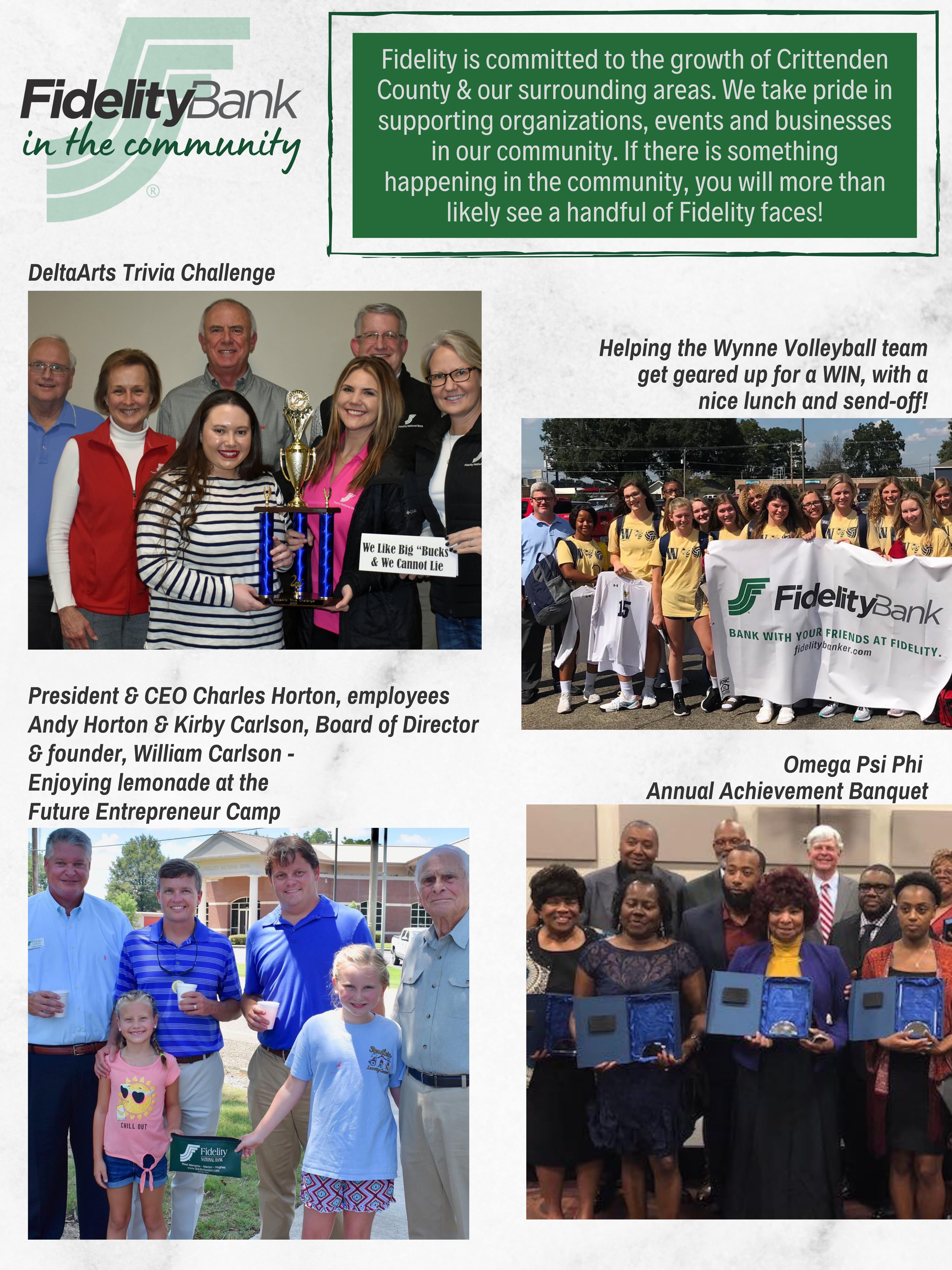 Fidelity in the community - Various events